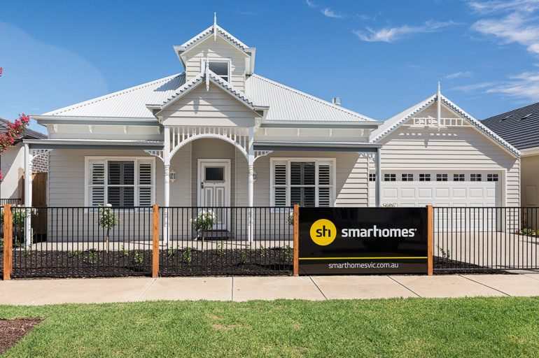 The front facade of the Laila home at Clydevale.