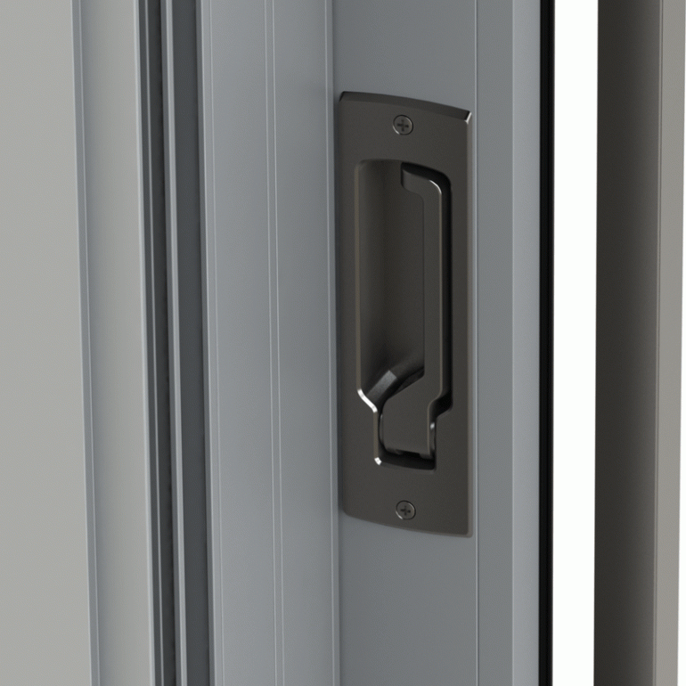 Flush pull handle