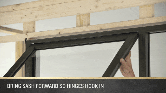 How to adjust an awning window step 10